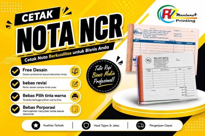 Nota / Invoice   di Sidoarjo